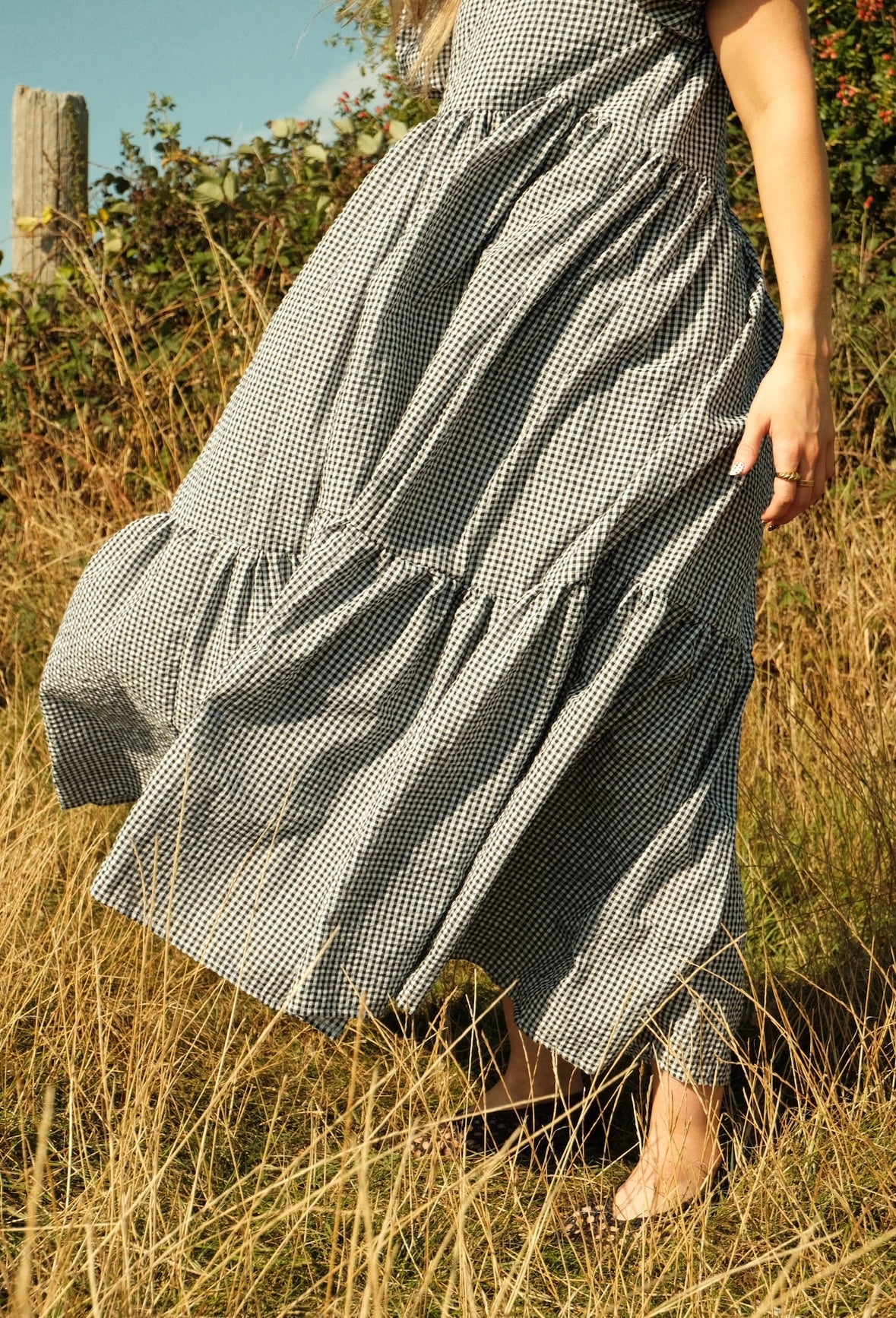 Flora in Gingham