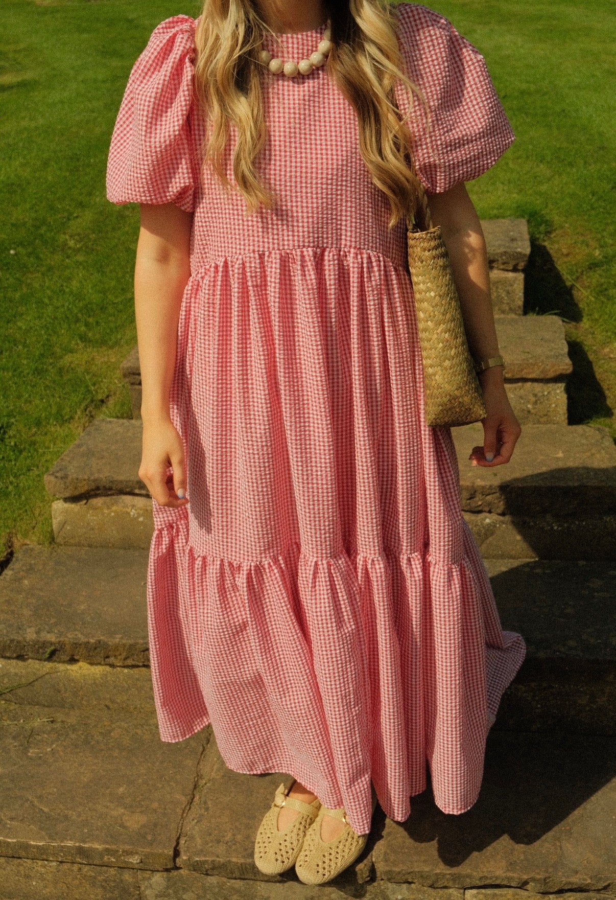 Flora in Red Gingham