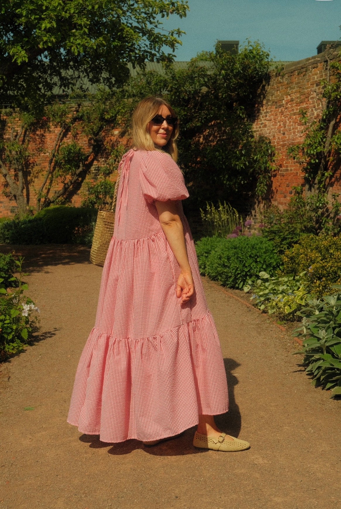 Flora in Red Gingham