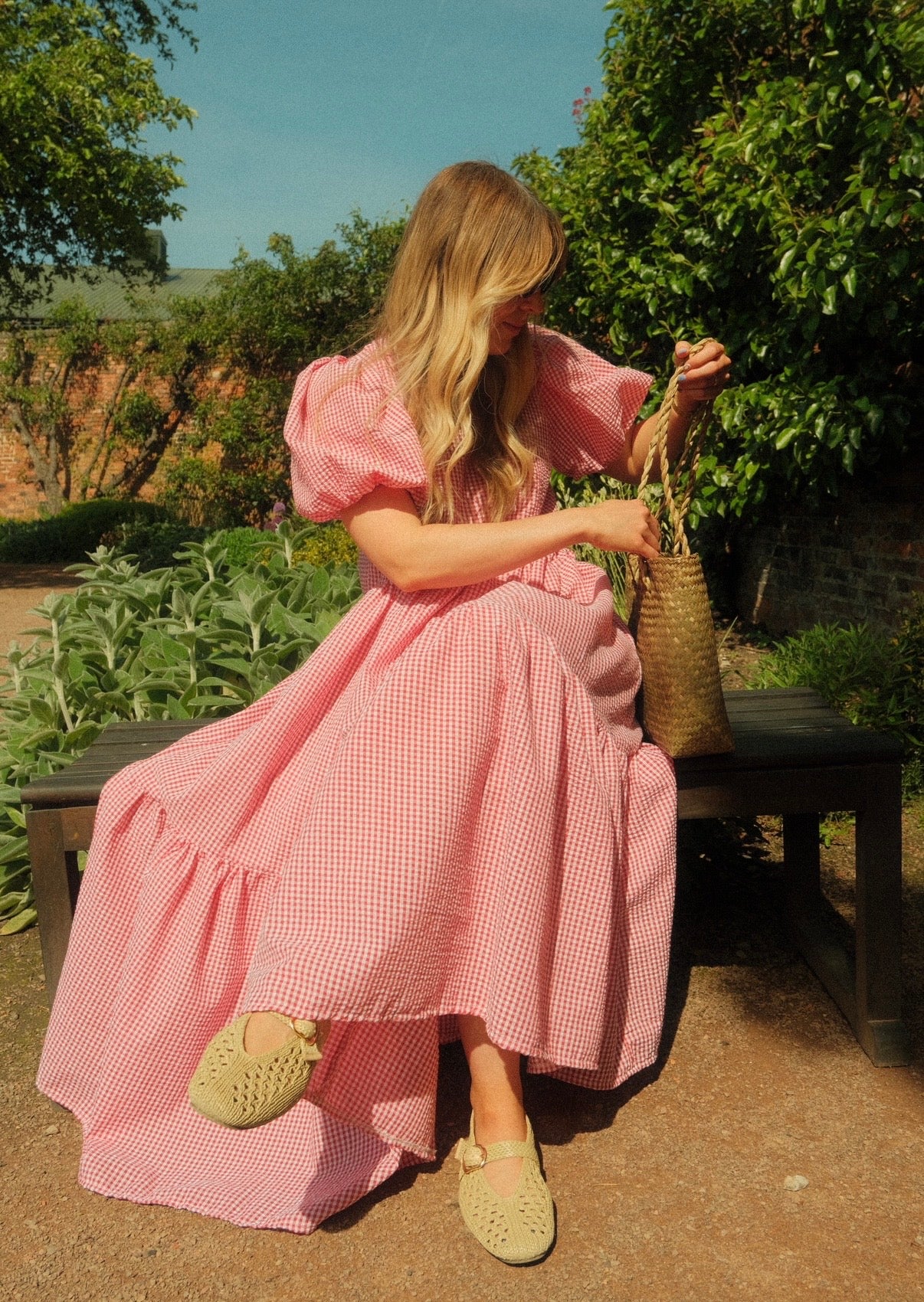 Flora in Red Gingham