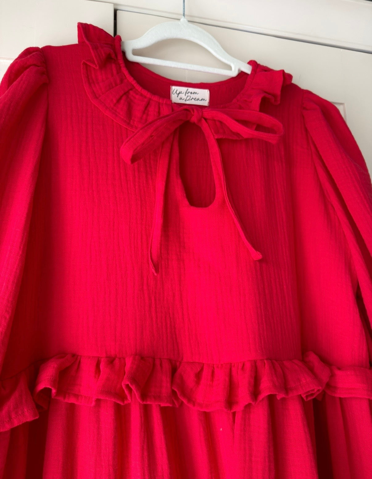 Mabel Dress in Red