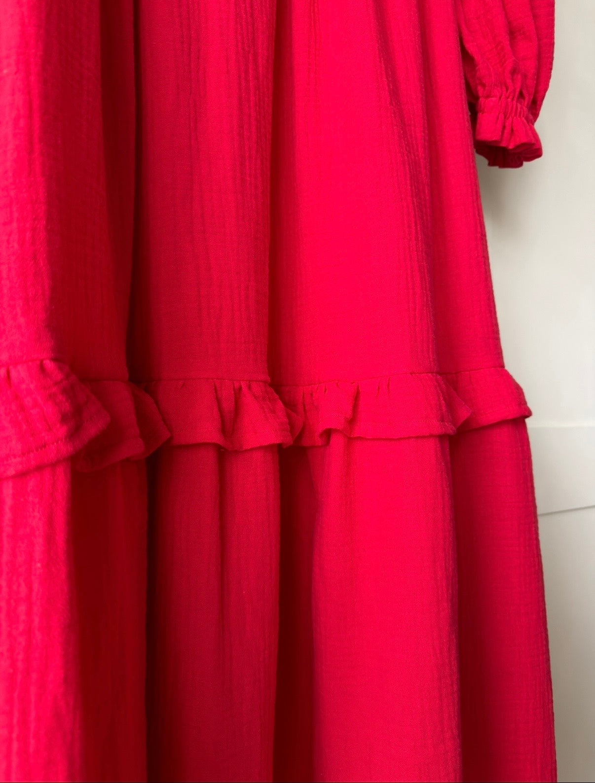Mabel Dress in Red