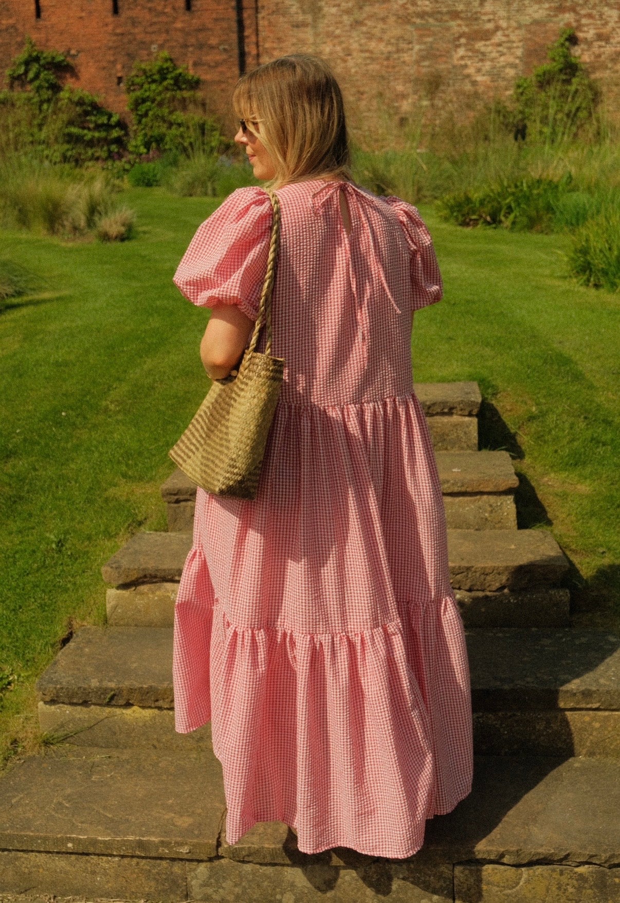 Flora in Red Gingham