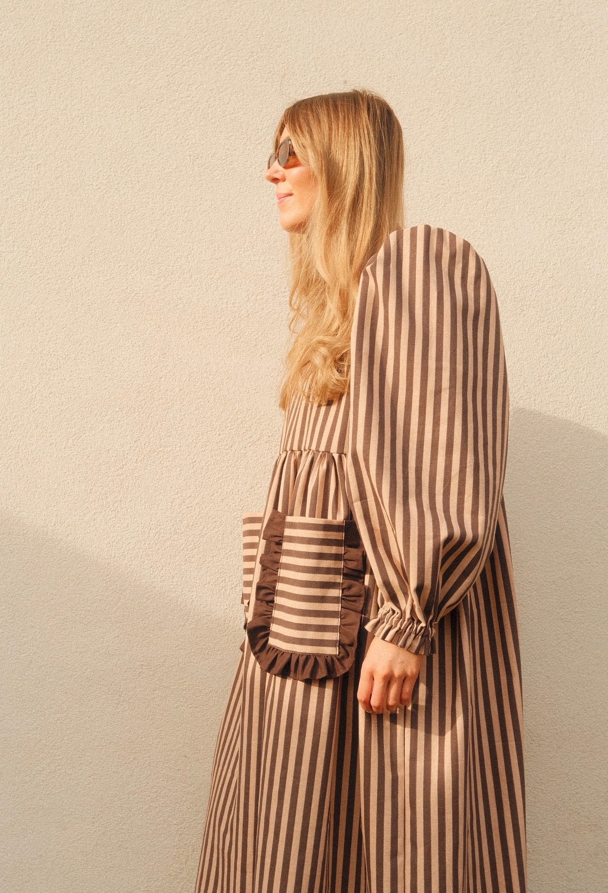 Florence in Chocolate Stripe