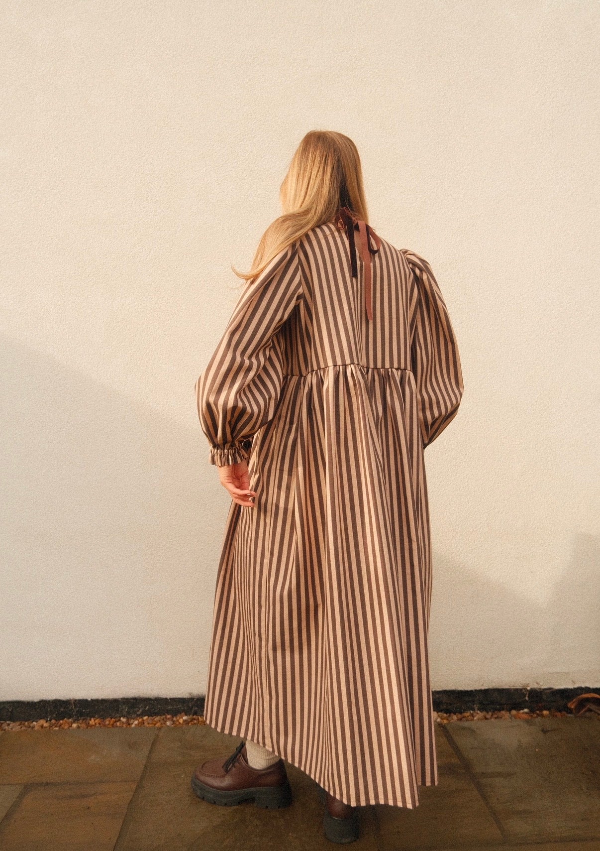 Florence in Chocolate Stripe