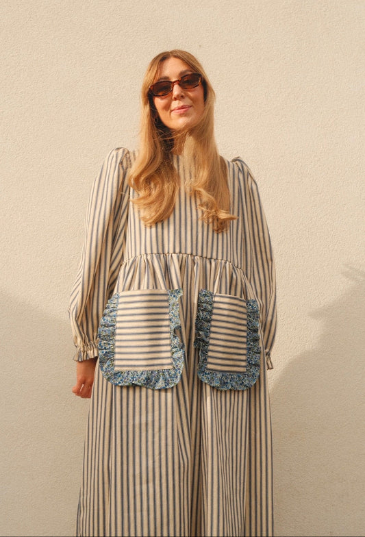 Florence in Marine Stripe