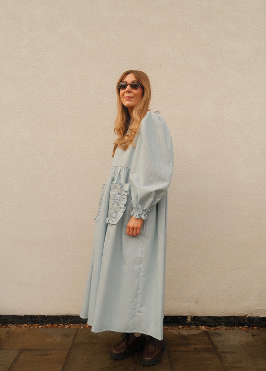 Florence in Sky Blue Stripe